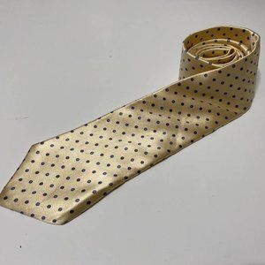 Christian Dior Bronze Patterned Tie